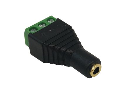 3.5mm Stereo Female Screw Down Connector Online Sale