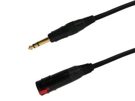 Premium Phantom Cables 1 4 Inch TRS Stereo Male To Female Cable FT4 Online Sale