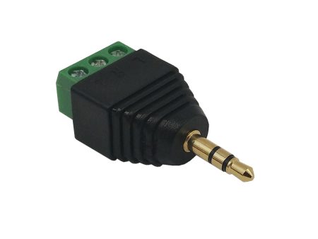 3.5mm Stereo Male Screw Down Connector Supply