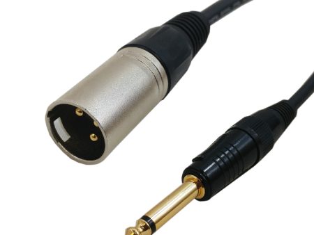 Premium Phantom Cables XLR Male to TS Male Cable For Cheap