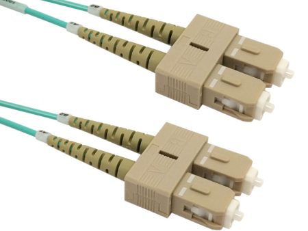 OM4 Multimode Duplex SC SC 50 Micron - Fiber Optic Patch Cable - 2mm Jacket - LSZH OFNR Supply