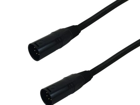 Premium Phantom Cables 5-Pin XLR DMX Male To Male Cable Fashion