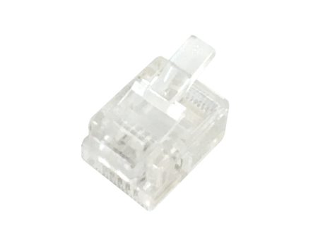 RJ11 Plug for Flat Cable (6P 4C) - Pack of 50 For Discount