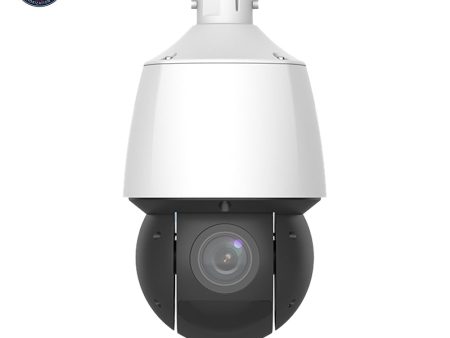 4MP PTZ IP Camera - 4.8~120mm - 25x Optical Zoom - Two-Way Audio - IP67 IK10 Rated - White For Sale