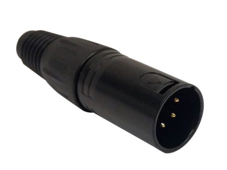 DMX 4-pin Male Connector For Sale