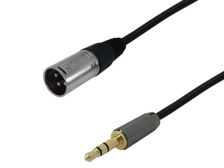 Premium Phantom Cables XLR Male To 3.5mm Male Balanced Audio Cable FT4 Discount