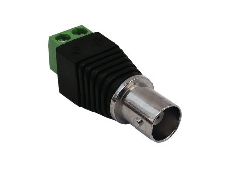 BNC Female Screw Down Connector, 75 Ohm Supply