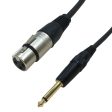 Premium Phantom Cables XLR Female to TS Male Cable For Cheap