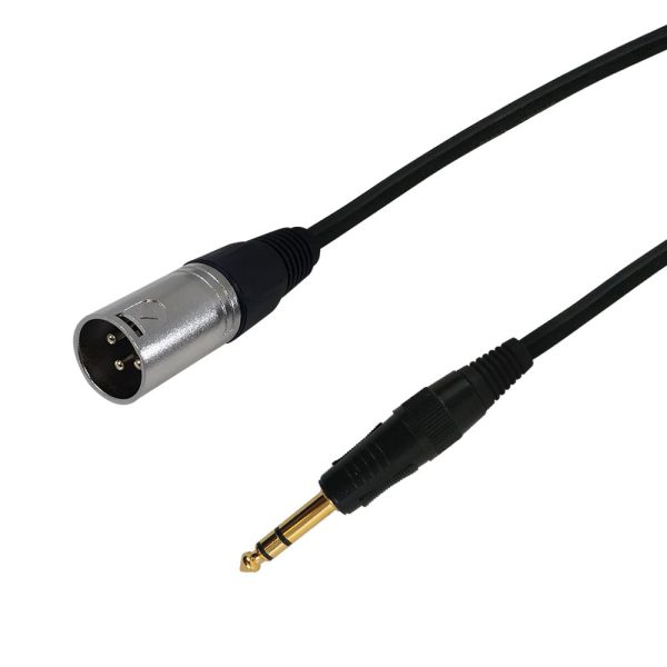 Premium Phantom Cables XLR Male to 1 4 inch TRS Male Balanced Audio Cable FT4 Online now