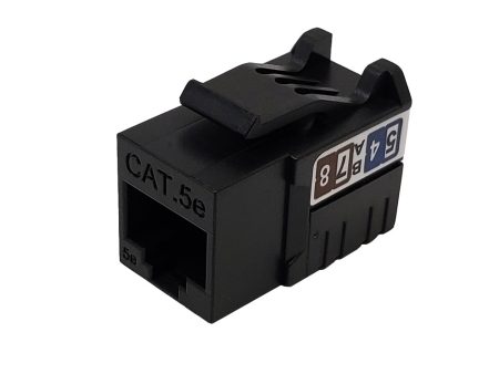 RJ45 Cat5e Slim Profile Jack, 110 Punch-Down Online