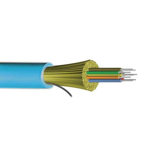 OM3 Multimode 50 Micron Indoor Outdoor AFL (Corning ClearCurve) - OFNR Riser Fiber Bulk Cable (per meter) - 24-strand Fashion