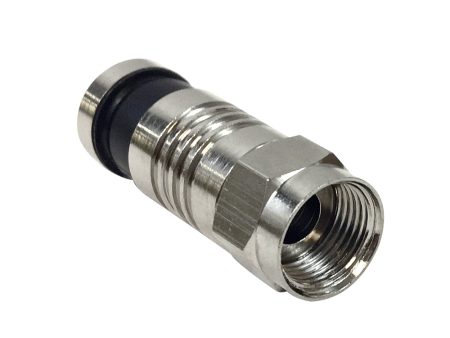 F-Type Male Compression Connector for RG59 - Pack of 10 Cheap