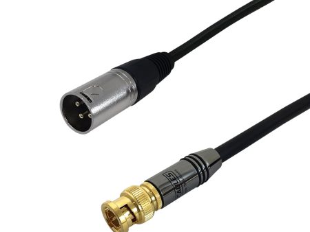 Premium Phantom Cables XLR Male to BNC Male Unbalanced Cable Cheap