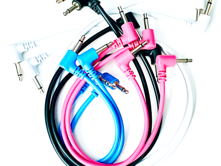 Shorty Variety Pack Patch Cables (Mixed Color & Sizes) For Sale