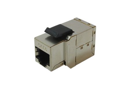 RJ45 Keystone Jack, Female to Female Cat6 Shielded Supply