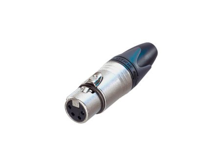 Neutrik 4-Pin XLR Female Inline Connector on Sale