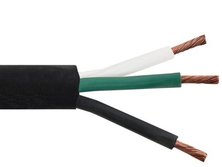 Flexible Electrical Cord Cable - 10AWG 3C SOOW 600V 90C - Black (Per Meter) Online Hot Sale