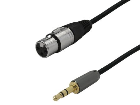 Premium Phantom Cables XLR Female To 3.5mm Male Balanced Audio Cable FT4 Hot on Sale