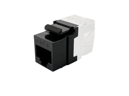 RJ45 Cat6 Slim Profile 180 Degree Jack, 110 Punch-Down Sale