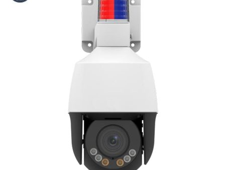 5MP PTZ IP Camera - 2.8~12mm - 4x Optical Zoom - Active Deterrent - IP66 - White Cheap