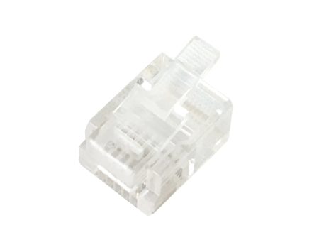 RJ12 Plug for Flat Cable (6P 6C) - Pack of 50 on Sale