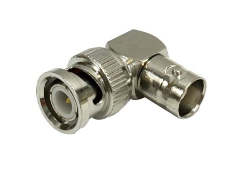 BNC Male to BNC Female Right Angle Adapter Online now