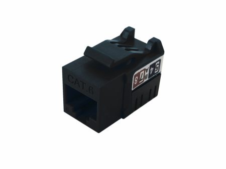 RJ45 Cat6 Slim Profile Jack, 110 Punch-Down on Sale