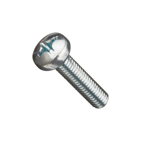 Screw, 1 4-20,  Pan-Head, Quadrex Zinc - Pack of 25 Sale