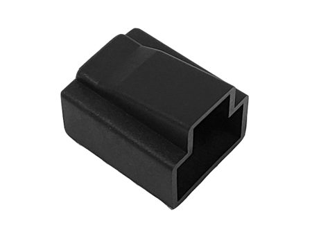 RJ45 Male Plug Dust Cap - Black - Pack of 100 on Sale