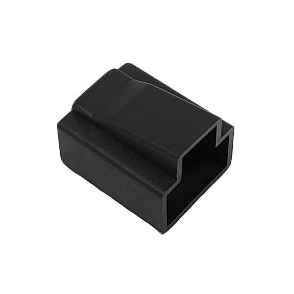 RJ45 Male Plug Dust Cap - Black - Pack of 100 on Sale