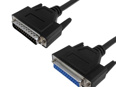 DB25 Male to DB25 Female Serial Cable - Straight-Through Online