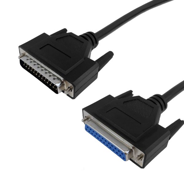 DB25 Male to DB25 Female Serial Cable - Straight-Through Online