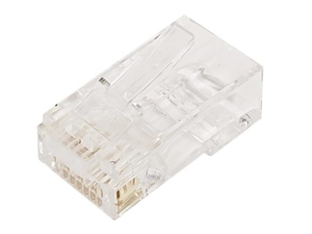 RJ45 Cat6 Pass-Through Plug (Solid or Stranded) (8P 8C) - Pack of 50 on Sale