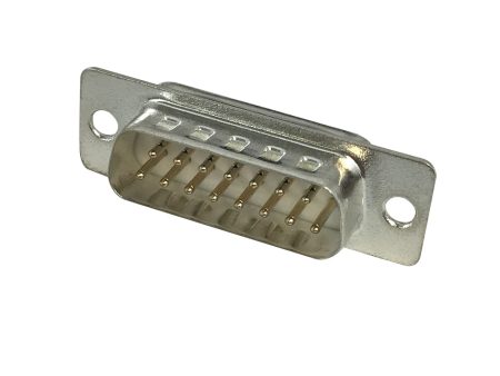 DB15 Solder Cup Connector - Male For Sale