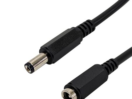 5.5mm x 2.1mm Plug to Receptacle DC Power Cable - 18AWG Online now