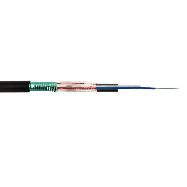 OM3 Multimode Loose Tube Outdoor Direct Burial Armoured Fiber Bulk Cable (per meter) Supply