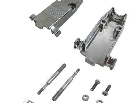 DB9 Metal Cover Kit with Thumbscrews - Fits 11mm Cable Online Hot Sale