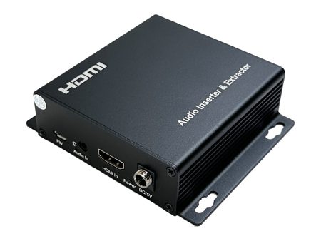 Audio Extractor Inserter - HDMI 2.0 + Digital or Analog Audio Supply